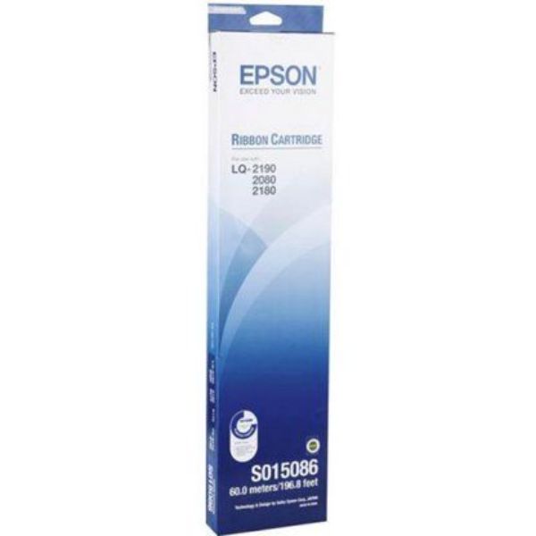 Epson LQ-2190 (S015086/S015531) Ribbon Cartridge - Black