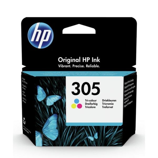 HP 305 Original Ink Cartridge (3YM60AE) - Tri-Colour