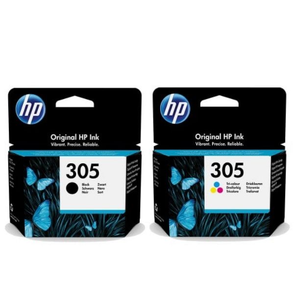 HP 305 Original Ink Cartridge Black & Tri-Color