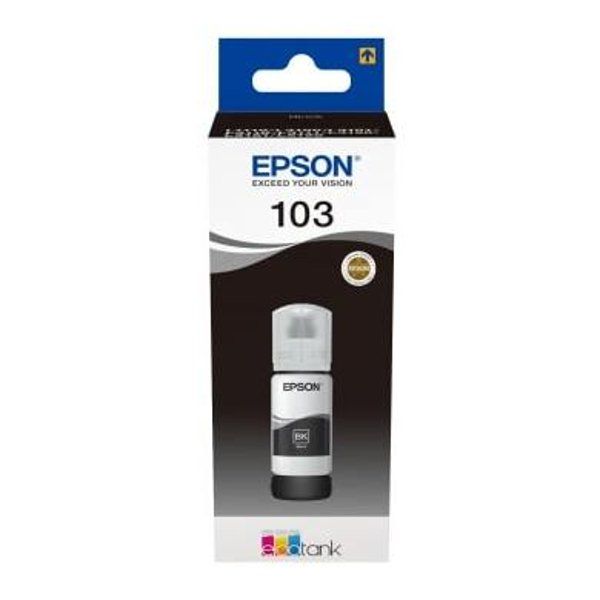 Epson 103 EcoTank Ink Bottle 65ml - Black