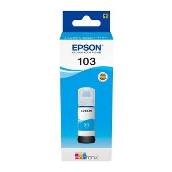 Epson 103 EcoTank Ink Bottle 65ml - Cyan