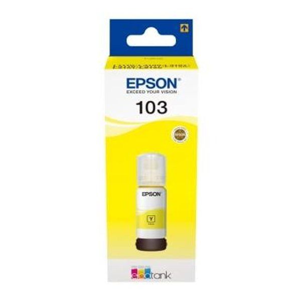 Epson 103 EcoTank Ink Bottle 65ml - Yellow