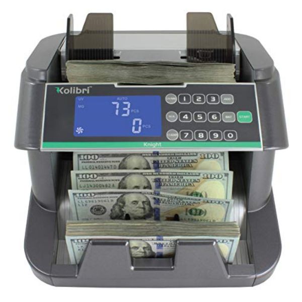 Kolibri Prime Bill Counter With UV-MG-IR Detection Machine