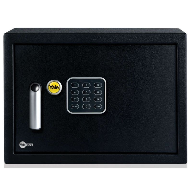 Yale YSV/250/DB1 Alarmed Value Safe Medium 16.3 Liters - Black