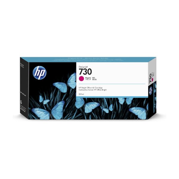 HP 730 (P2V69A) Original Designjet Ink Cartridge 300ml - Magenta