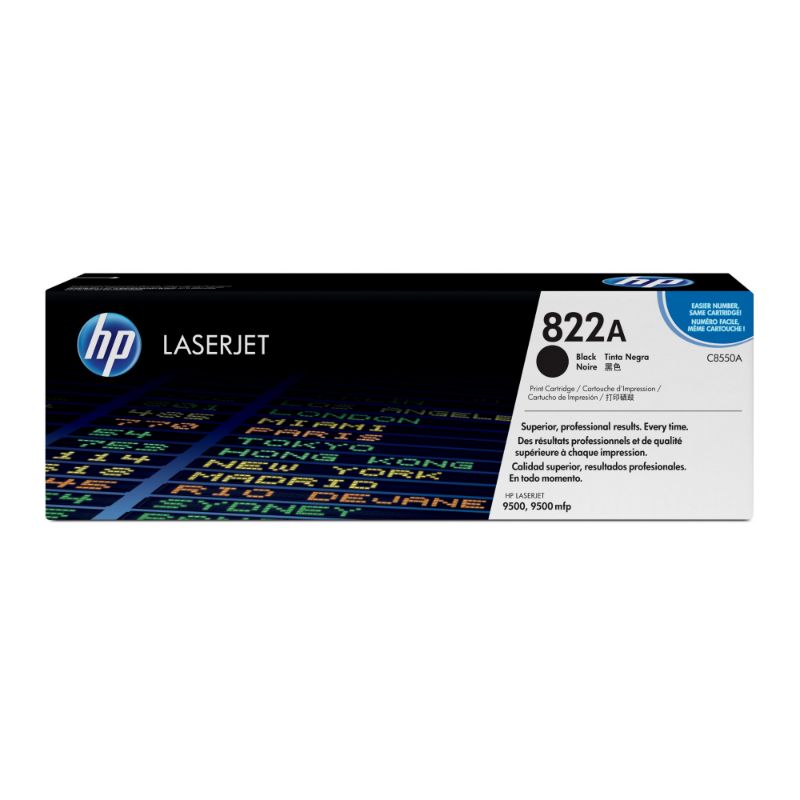 HP 822A Toner Cartridge (C8550A) - Black