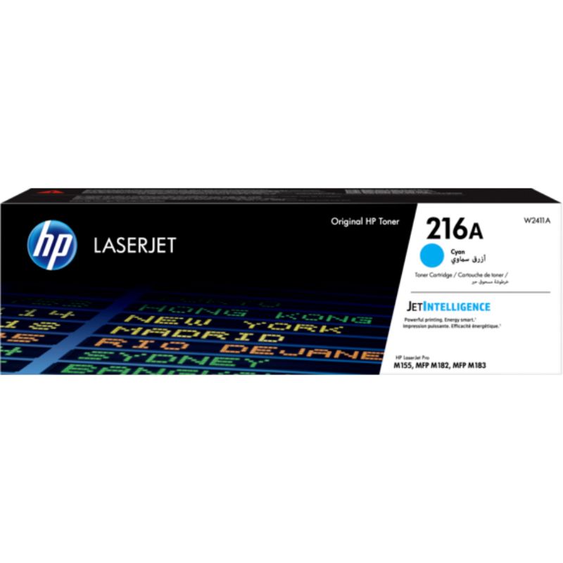 HP 216A (W2411A) Original Laserjet Toner Cartridge - Cyan