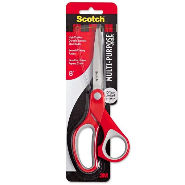 3M Scotch 1428 Multipurpose Scissors - 8in (pc)