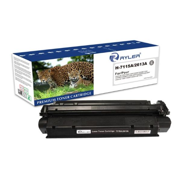Compatible HP 15A (C7115A) / 13A (Q2613A) Toner Cartridges - Black