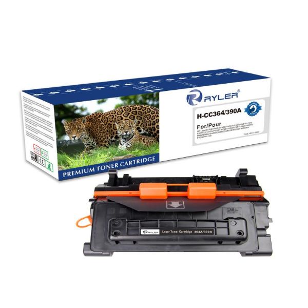 Ryler Compatible HP 90A (CE390A) / HP 64A (CC364A) Toner Cartridges - Black