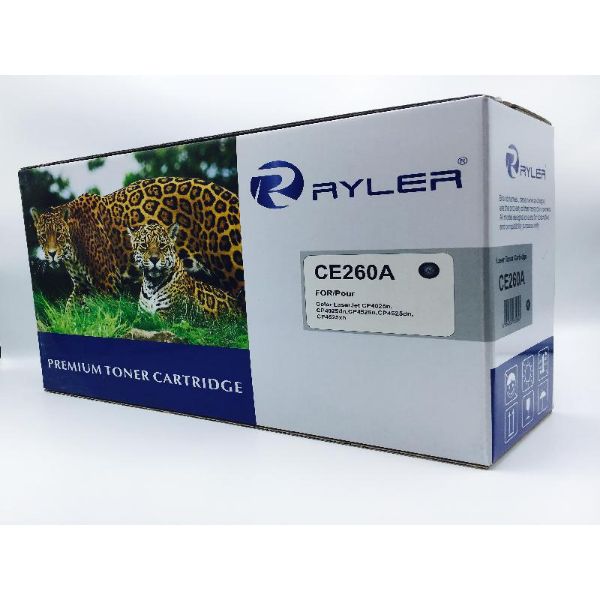 Ryler Compatible HP 647A (CE260A) Toner Cartridges - Black