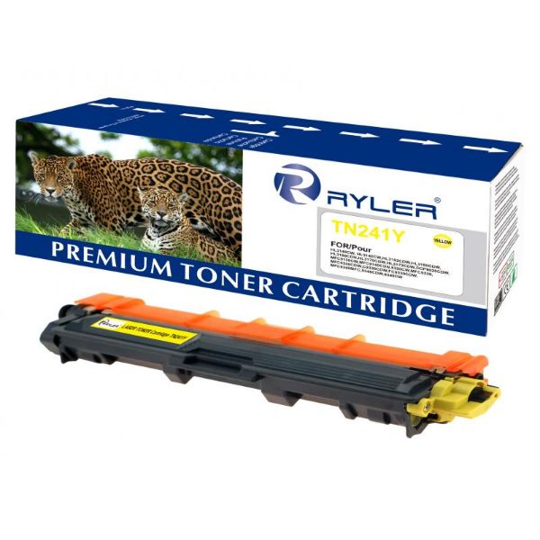 Buy Ryler Compatible Brother TN241 Toner Cartridge - Yellow Online @ AED80  from Bayzon