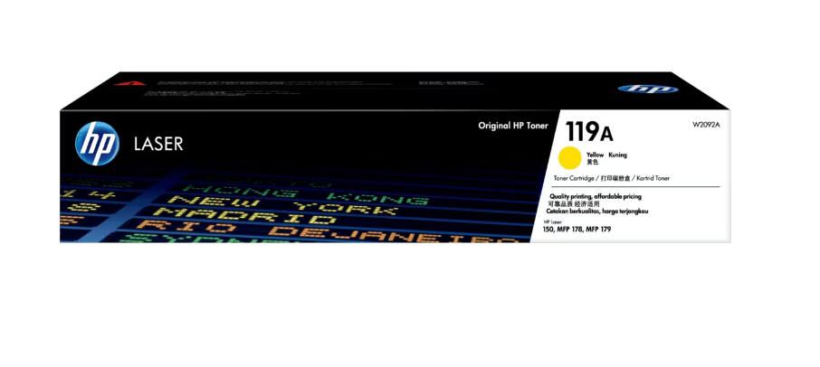 HP 119A Toner Cartridge Yellow