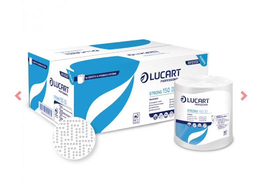 Lucart TS38 AutoCut Rolls 38 2-ply 550 sheets x 150m (box/6rolls)