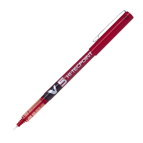 Pilot BX-V5 Hi-Tecpoint 0.5mm Pen - Red (pc)