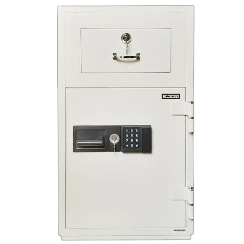 EIKO Fire Resistant Deposit Safe PSG 125E Digital and 1 Key Lock Light Grey