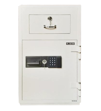 EIKO Fire Resistant Deposit Safe PSG 100E  Digital and 1 Key Lock Light Grey
