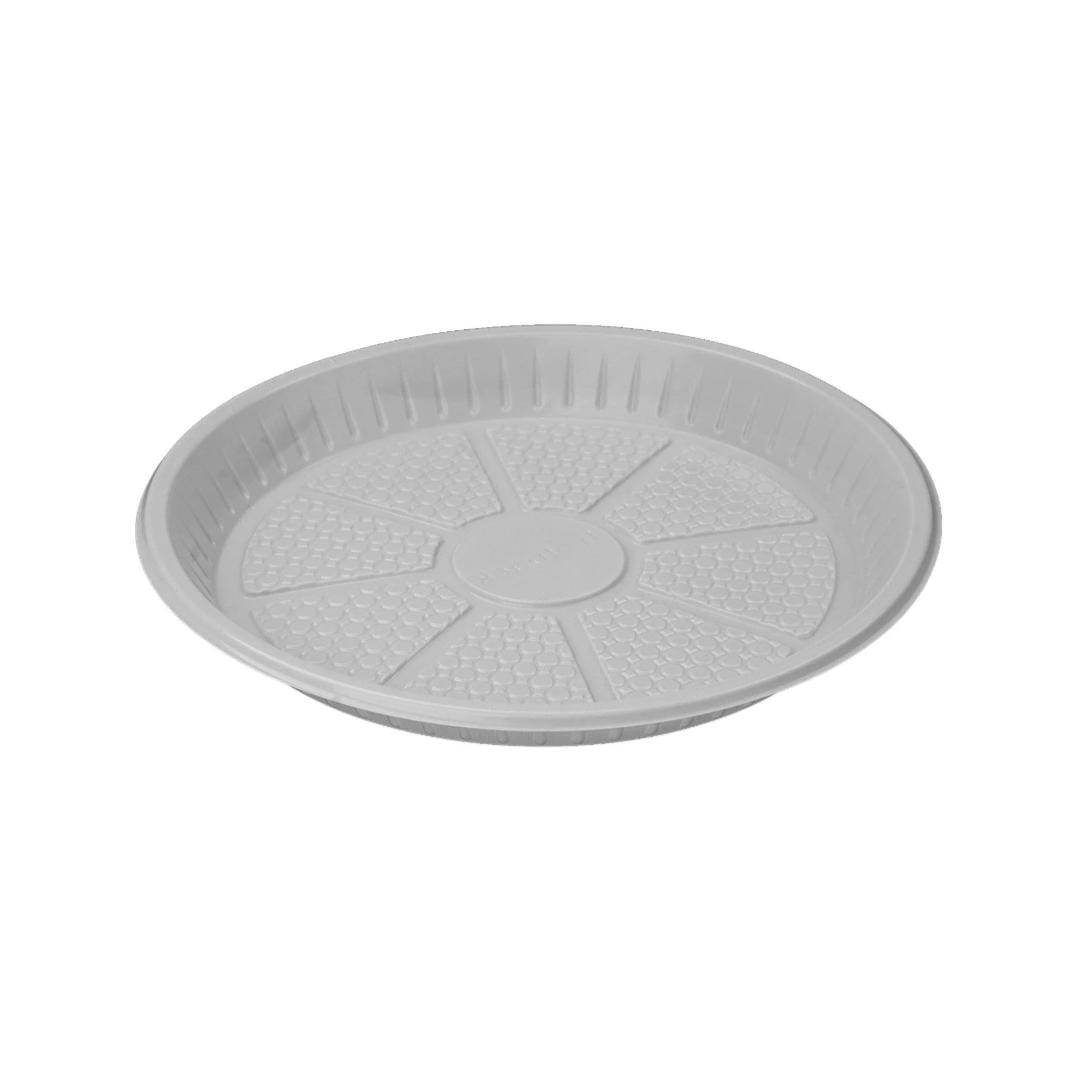 Round Plastic Plate White 9inch (Box/500pc)