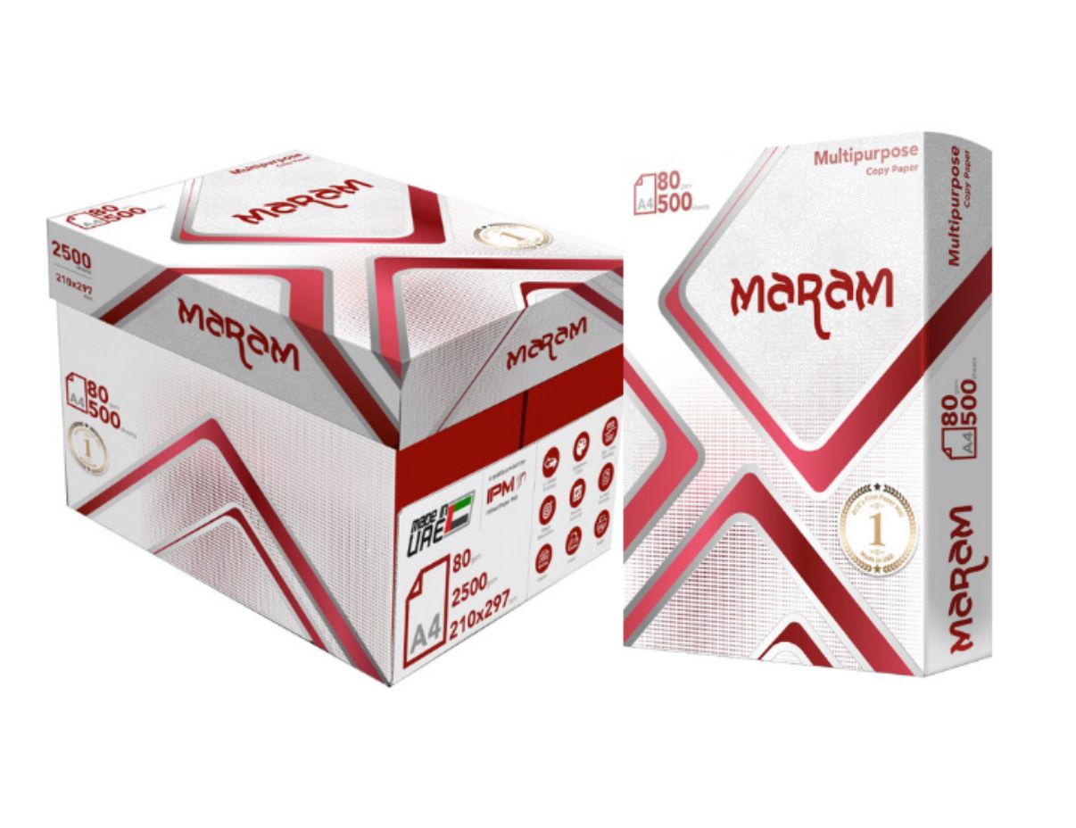 Maram A4 Photocopy Paper 80gsm (Box/5Reams)