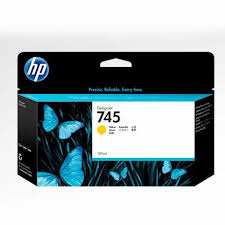 HP Ink Cartridge for designJet Z5600 745 Yellow