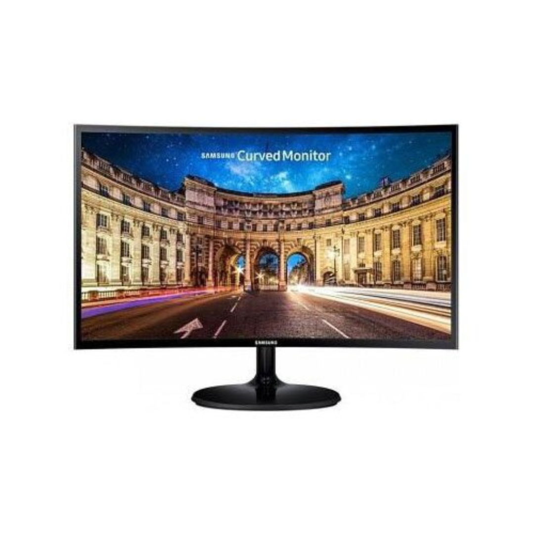 Samsung LC27F390FHMXUE 27in LED Curved Monitor - Black