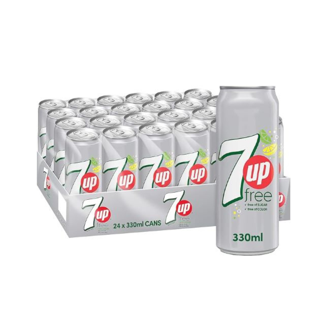7UP DIET- 330 ML | 24/CRT