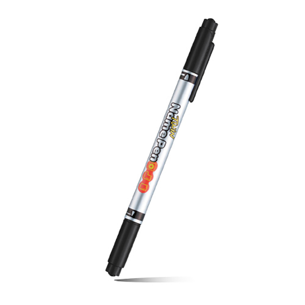 Monami Twin Marker Pen - Blue (box/12pcs)