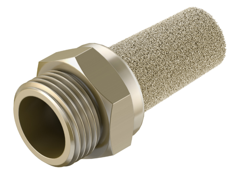 Festo AMTE-M-LH-G38, BRASS SILENCER 3/8