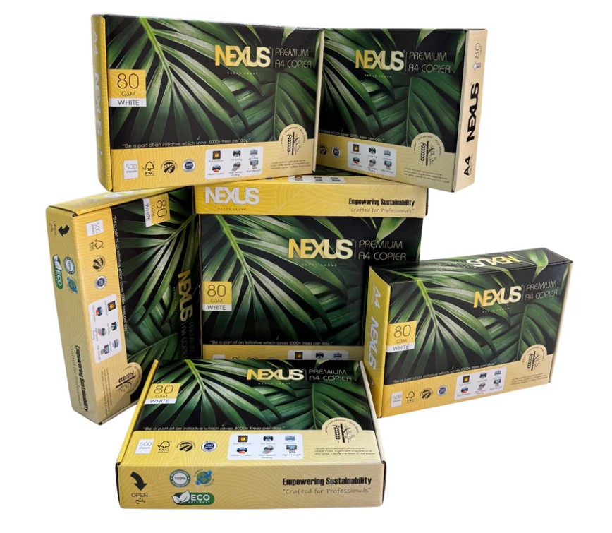 Nexus Premium A4 Copy Paper Made from Agro Waste FSC Certified