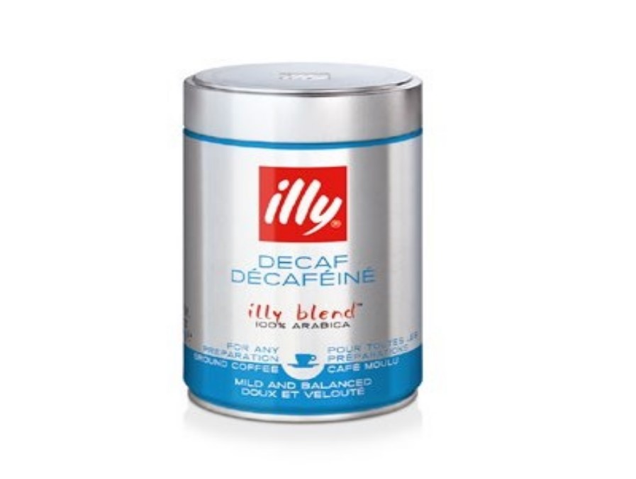 Illy Decaf Decafeinated Ground Coffee 3539- 12x250g
