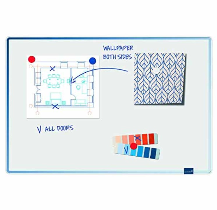 Legamaster Acccents Linear Whiteboard Cool 60X90CM 7-103143-1
