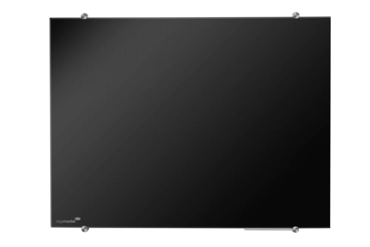Legamaster colored glass board 40x60cm black 7-104635