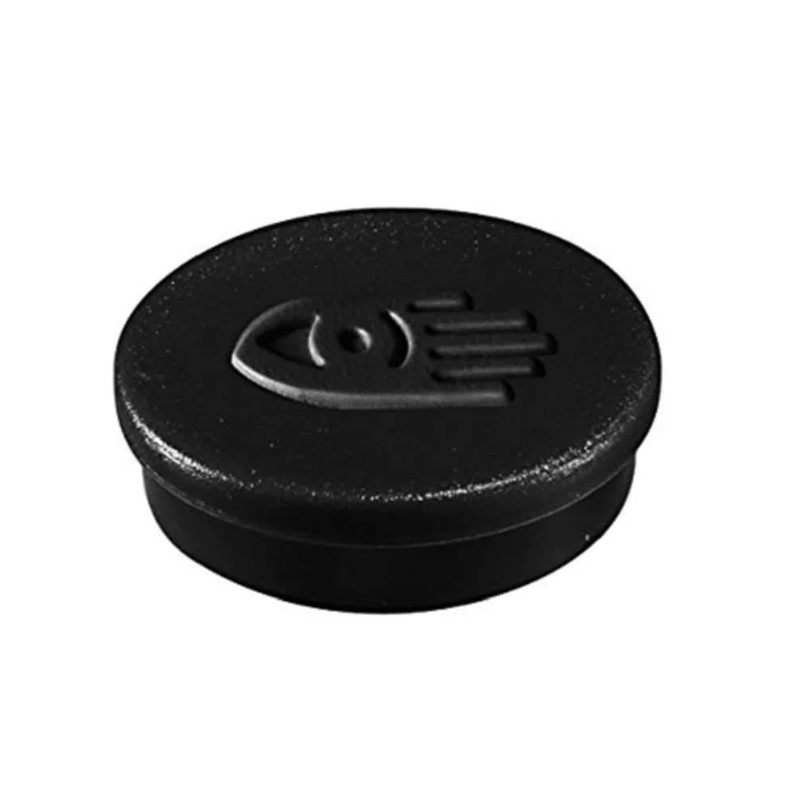 Legamaster Magnets Round 20mm Black Pkt/10pc 7-181101