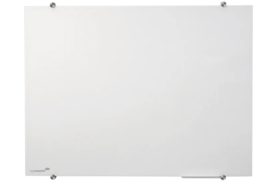 Legamaster Colored Glass Board 90X120 Cm White 7-104554