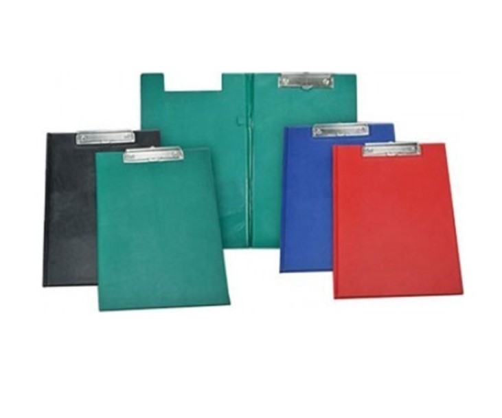 FIS FSCB0301BK FS PVC Double Clipboard - Black (pc)