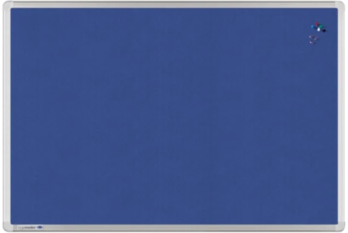 Legamaster Premium Felt Pinboard 100x150cm Blue 7-141563