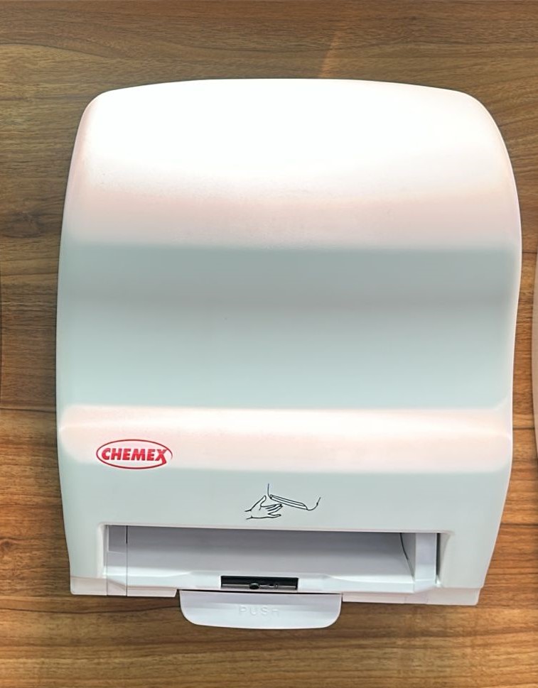 Chemex Sensor Auto Cut Tissue Dispenser White