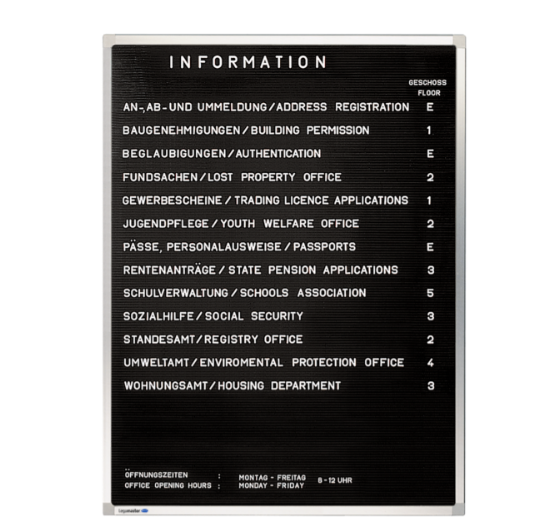 Legamaster Premiun Information Board 60X40CM 7-600041