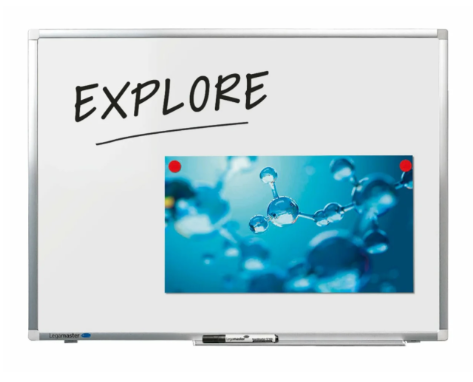 Legamaster Premium Plus Whiteboard 45X60CM 7-101035