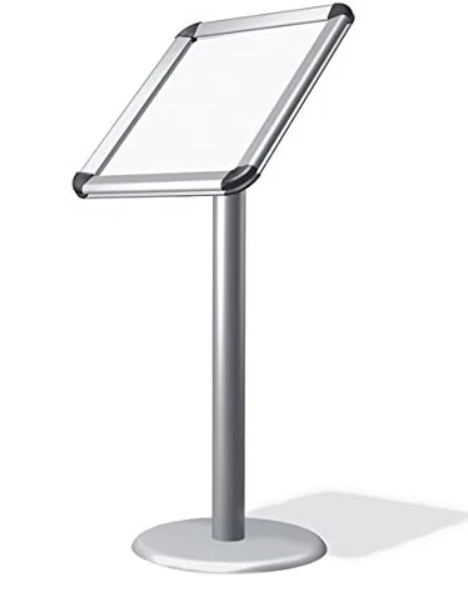 Legamaster Premium Poster Frame On Stand A4 341 x 254mm Grey 7-635531