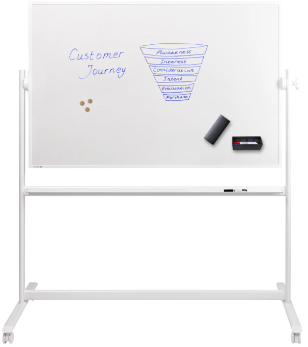 Legamaster Professional Revolving Whiteboard 100X150CM 7-100463
