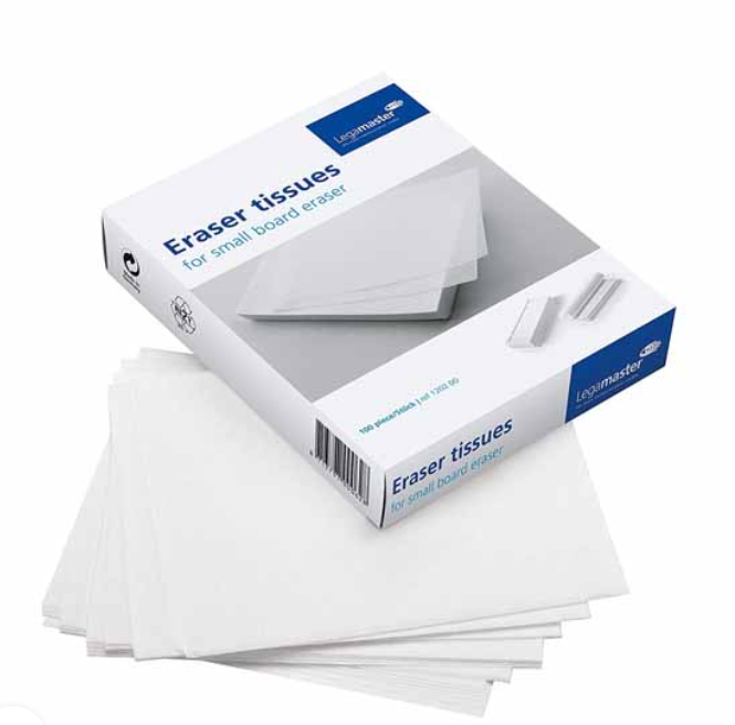 Legamaster Tissues For Magnetic Eraser 7-120200 (Pkt/100pcs)