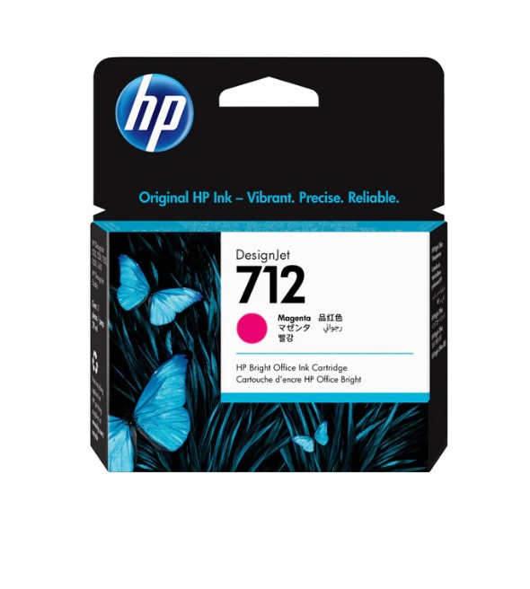 HP 712 Ink Cartridges Magenta for HP DesignJet T210 T230 T250 T630 T650