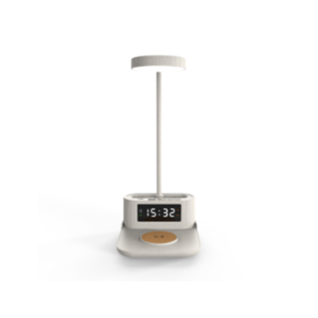 Lamp Clock | Foldable Wireless Lamp With 15W Charger