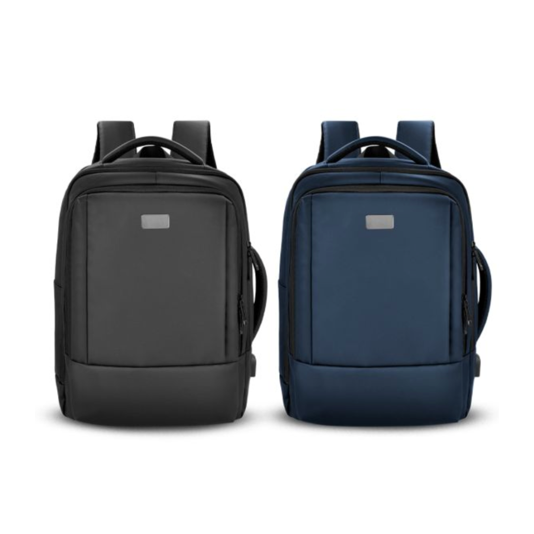 TECH TRAVEL BAG - Expandable Waterproof Laptop Backpack with USB Charging