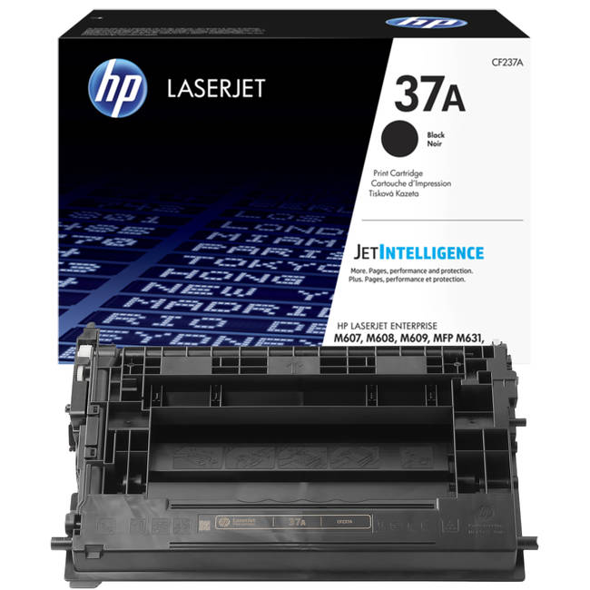 HP 37A (CF237A) Original LaserJet Toner Cartridge - Black