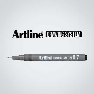 Artline 0.7mm Laundry Marker 12pc