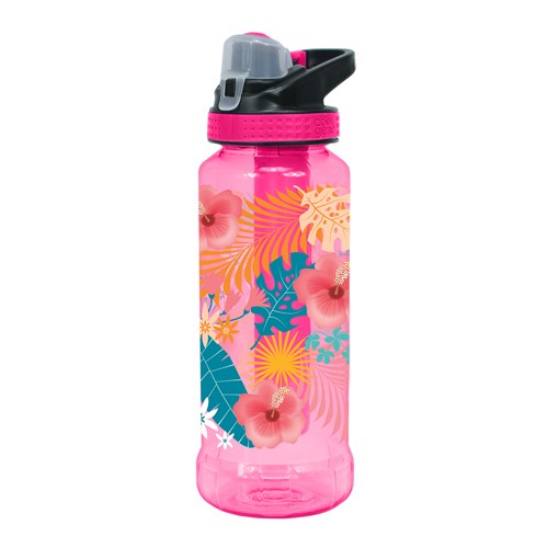 Cool Gear Tritan Twist Shatter Proof Water Bottle with Sipper Lid and