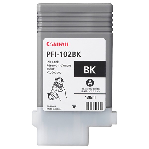Canon PFI-102BK Ink Tank - Black