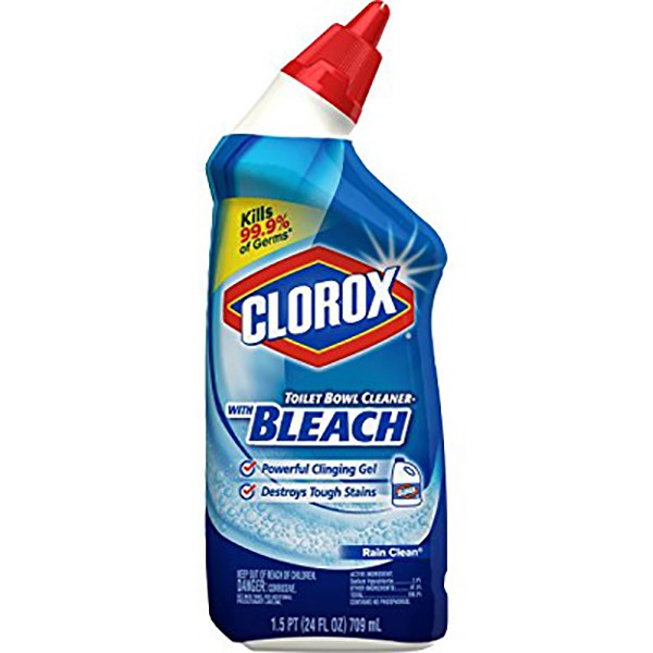 Clorox Toilet Cleaner with Bleach - 709ml (pc)
